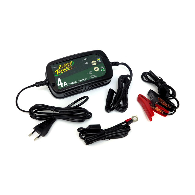 POWER TENDER 4 Amp. von BATTERY TENDER für Lithium / AGM Gel Batterien & 12V/6V Leistungstark 