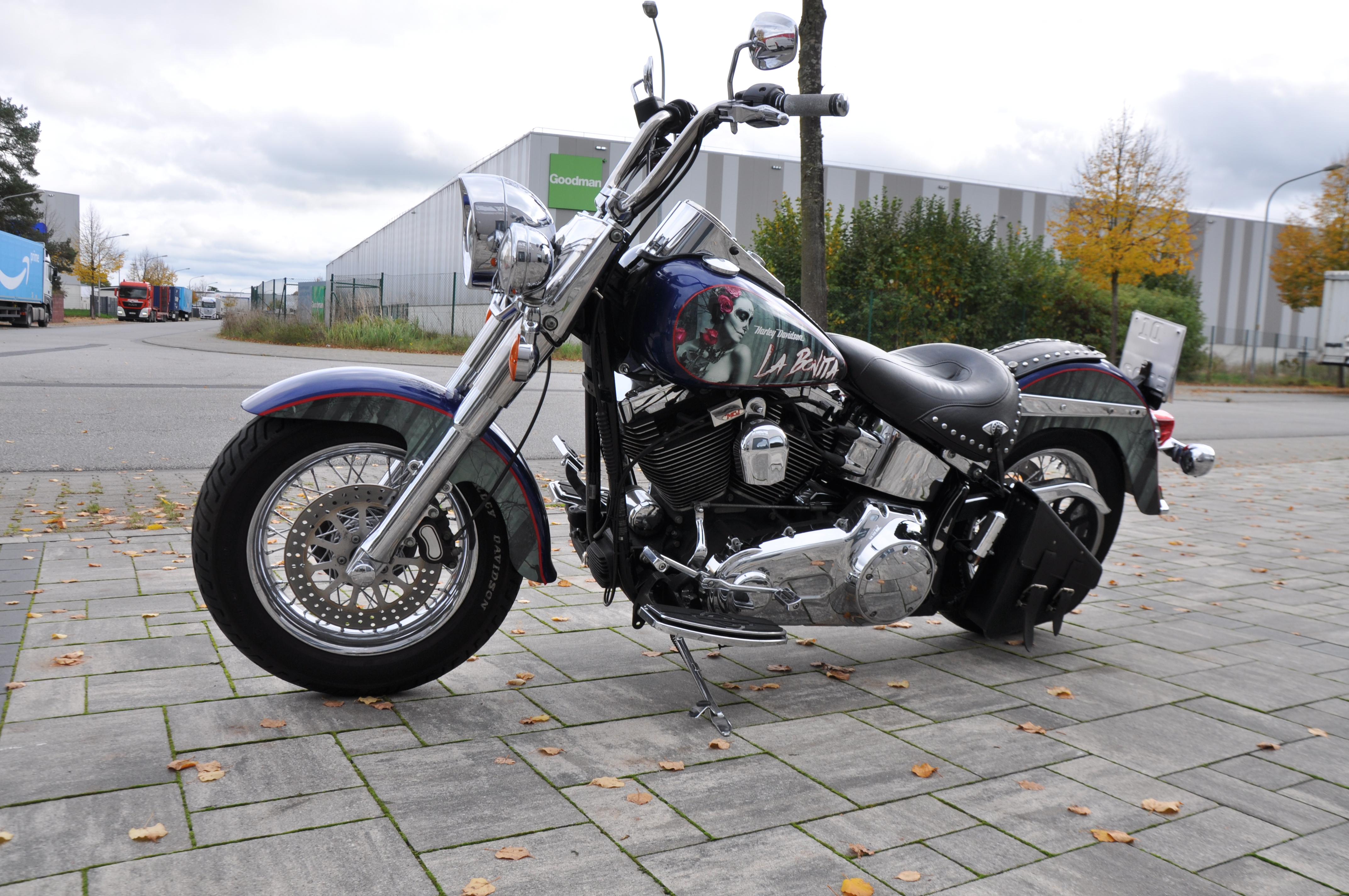 2008 Harley Davidson FLSTCi Heritage Softail Classic, TOP Zustand, viel Chrome 12 Monate Garantie Intec  