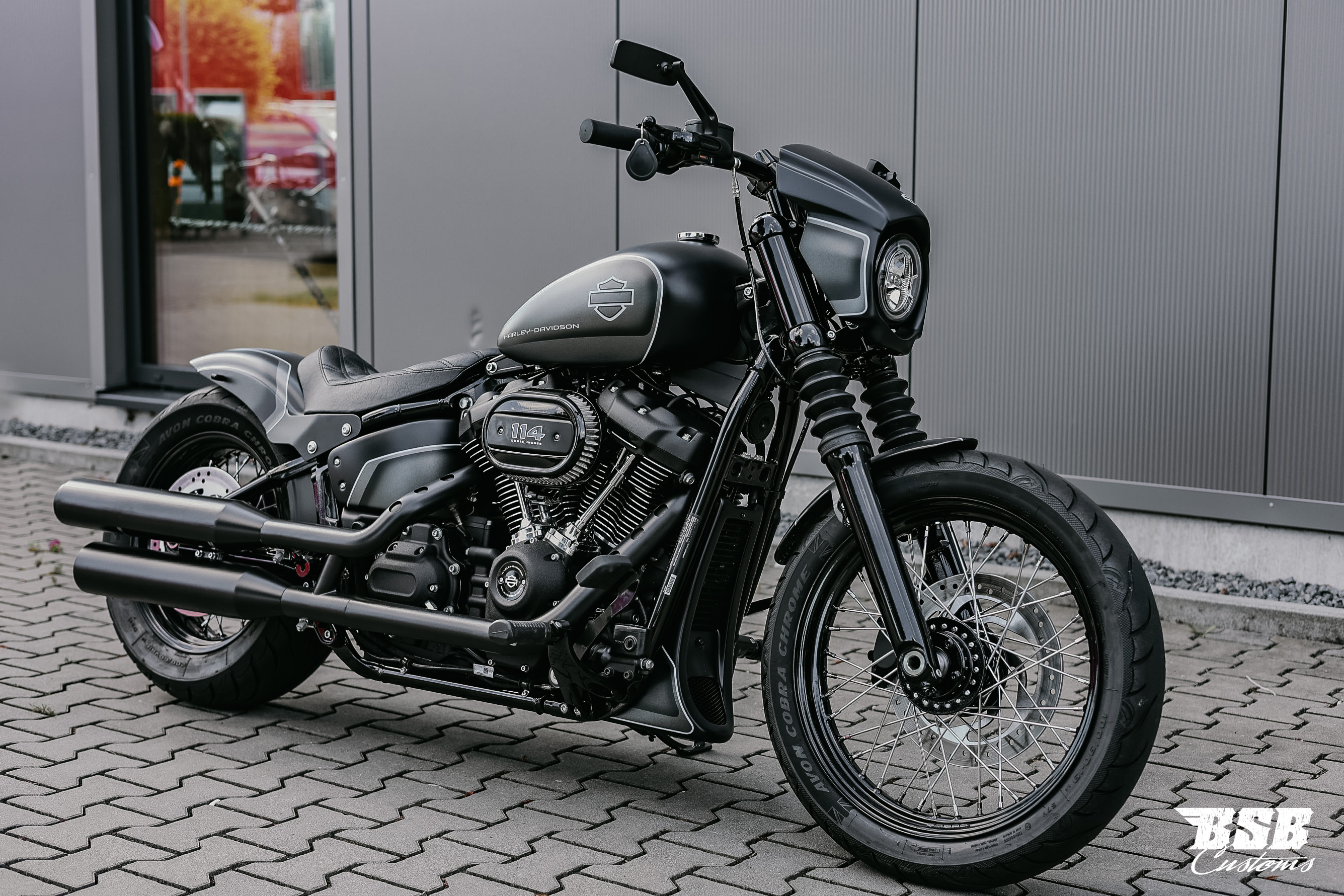 2021 Harley Davidson FXBB STREET BOB 114 CUI // 200 UMBAU   //  TOP ZUSTAND // Finanzierung möglich 