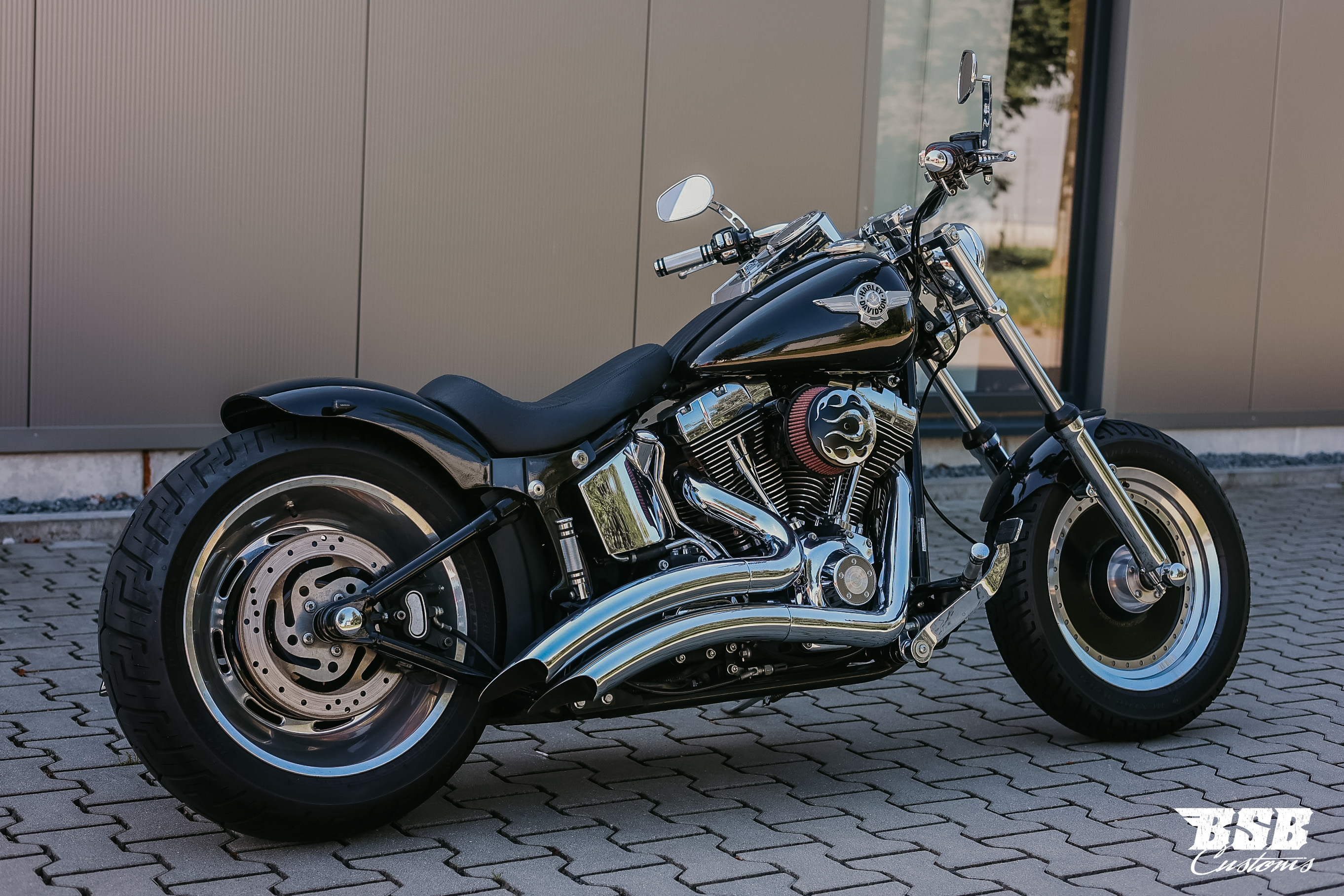 2008 Harley Davidson FXSTC Softail Custom mit 200 Umbau Top Zustand Finanzierung möglich  