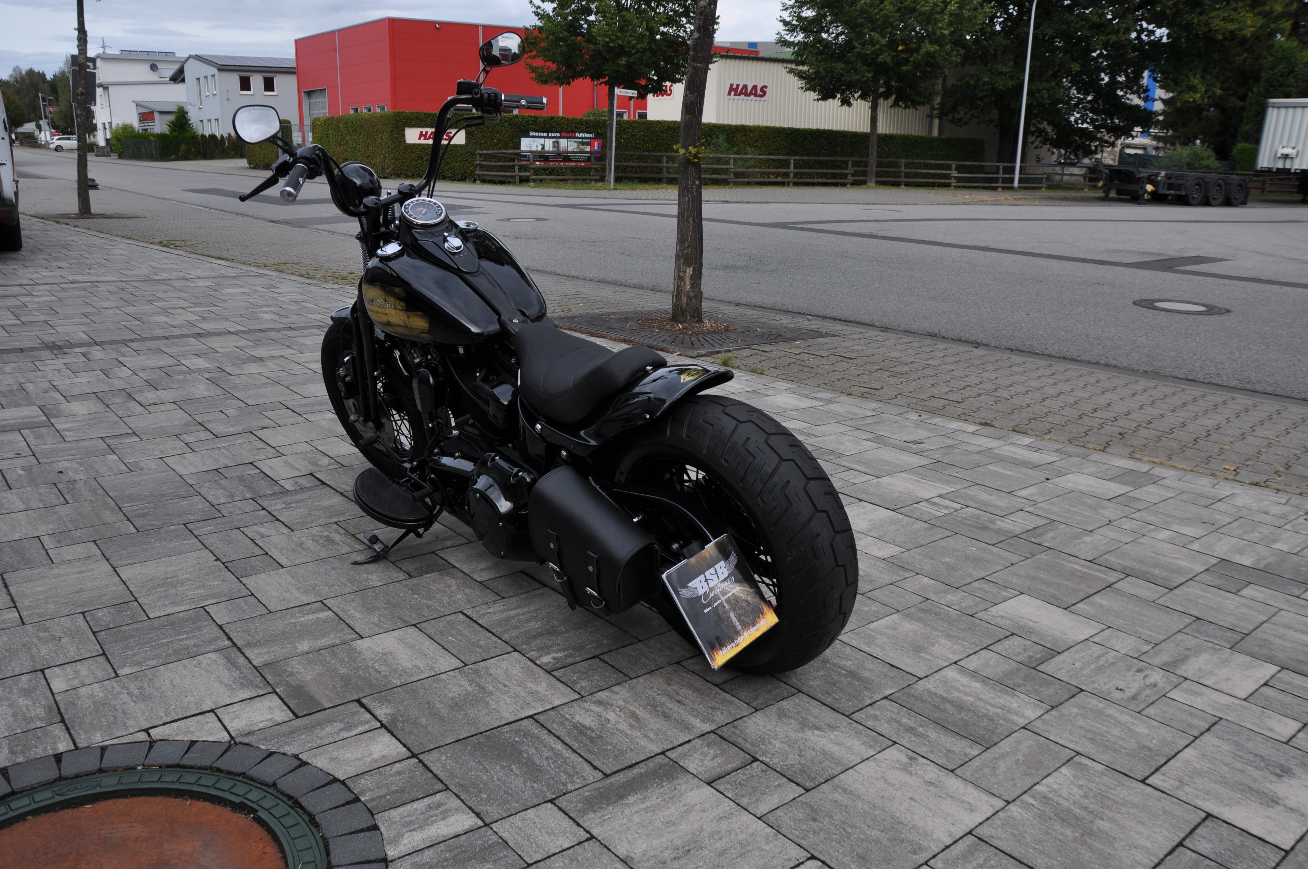 2008 Harley Davidson FLSTSB Cross Bones  Umbau / Top Zustand // MCJ Anlage 