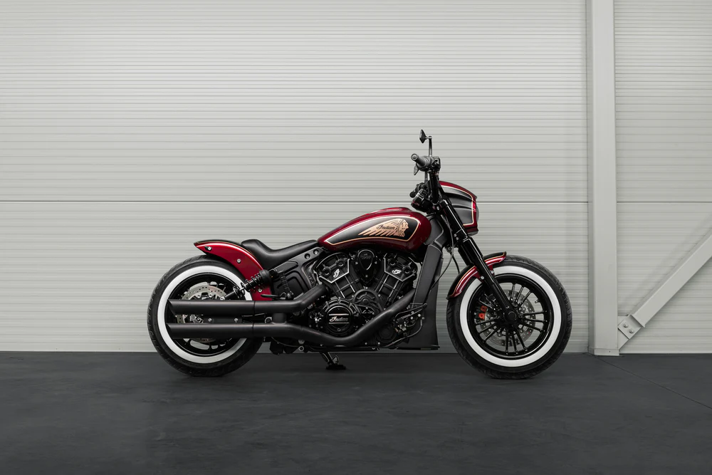  Indian Scout 2015+ Maßgefertigter Solositz