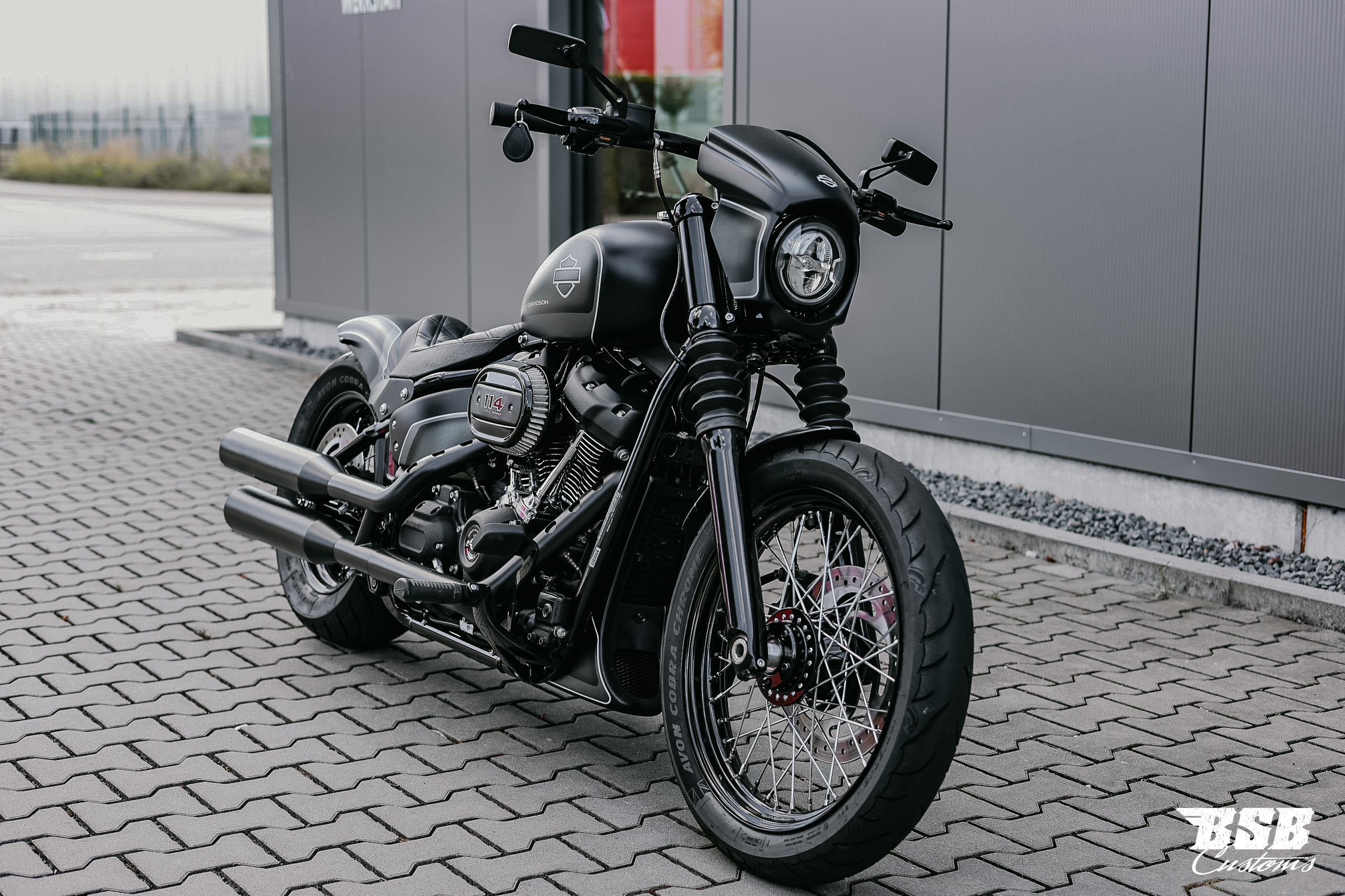 2021 Harley Davidson FXBB STREET BOB 114 CUI // 200 UMBAU   //  TOP ZUSTAND // Finanzierung möglich 