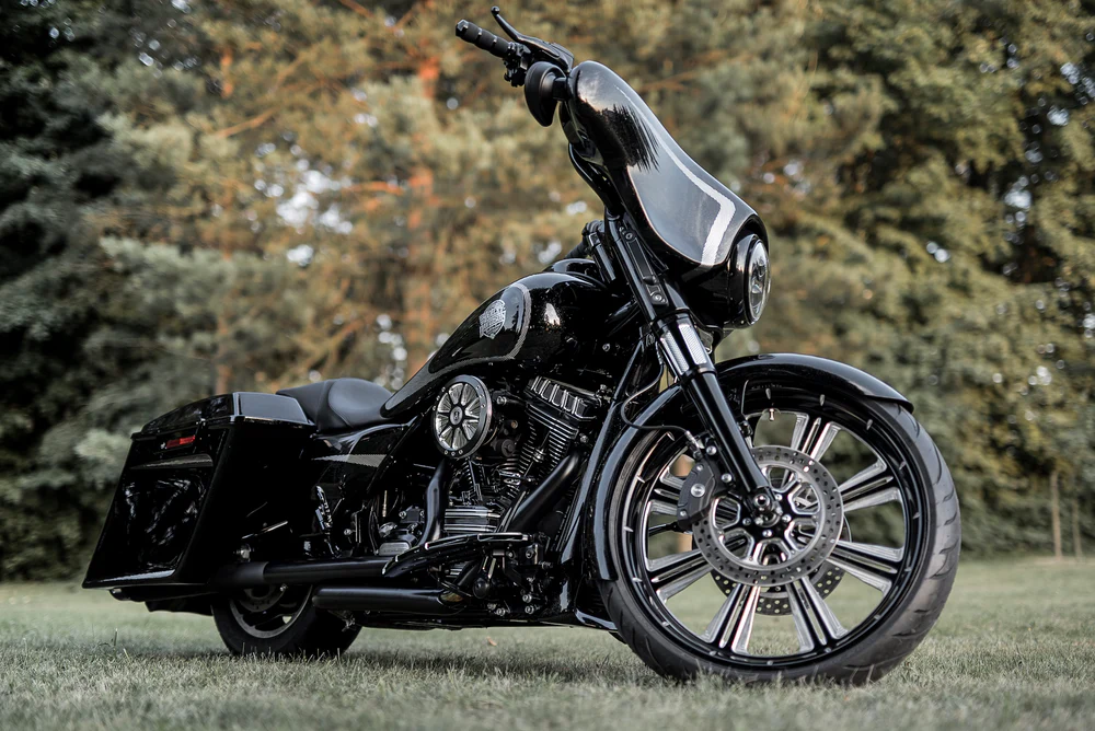 Competition Series 23“ Frontfender Wrap – Custom Fender für Harley Touring (1996-2025)