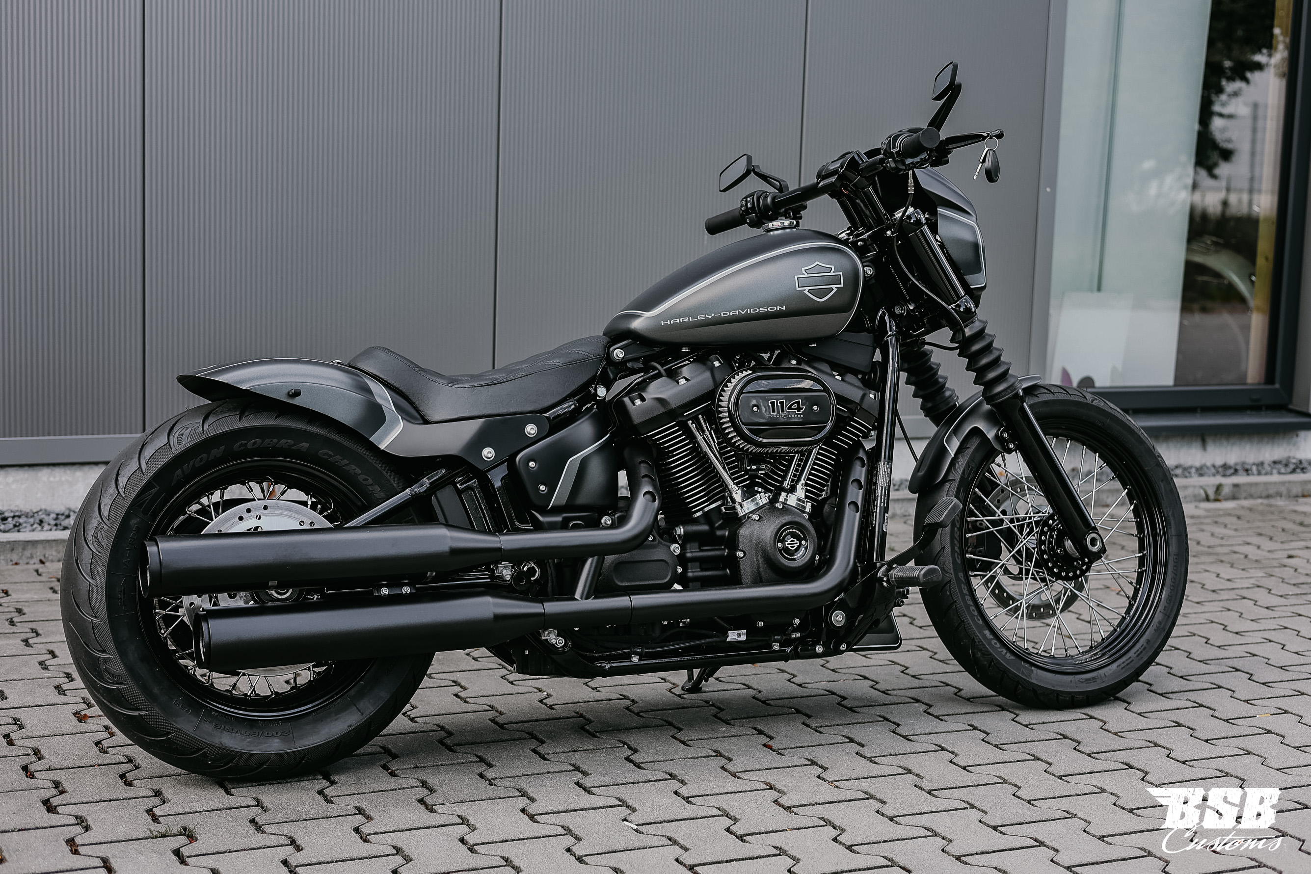 2021 Harley Davidson FXBB STREET BOB 114 CUI // 200 UMBAU   //  TOP ZUSTAND // Finanzierung möglich 