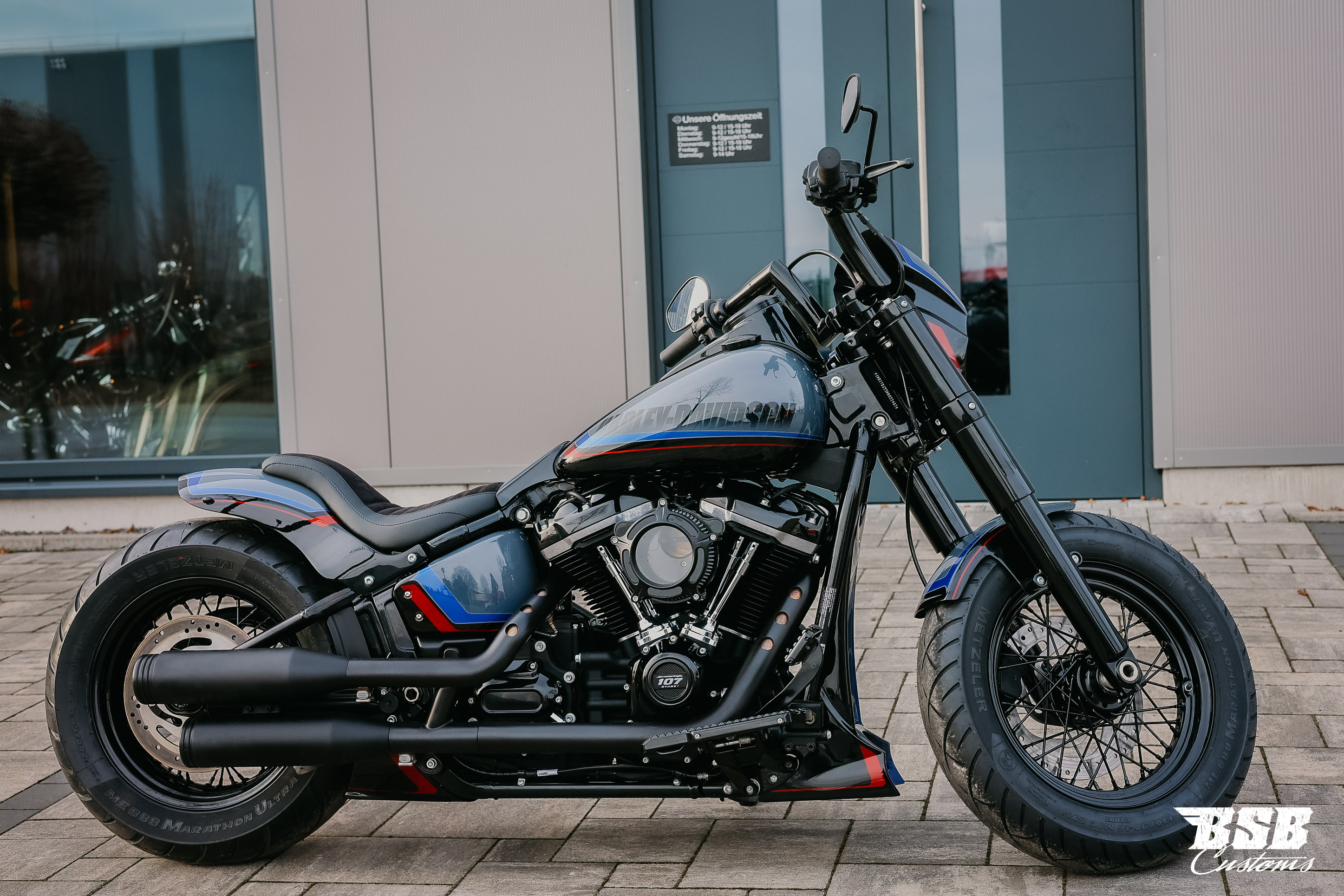 2019 Harley Davidosn FLSL Softail SLIM 107 mit edlem Umbau + Jekill & Hyde + 12 Monate Garantie // ab 350 EUR finanzieren*