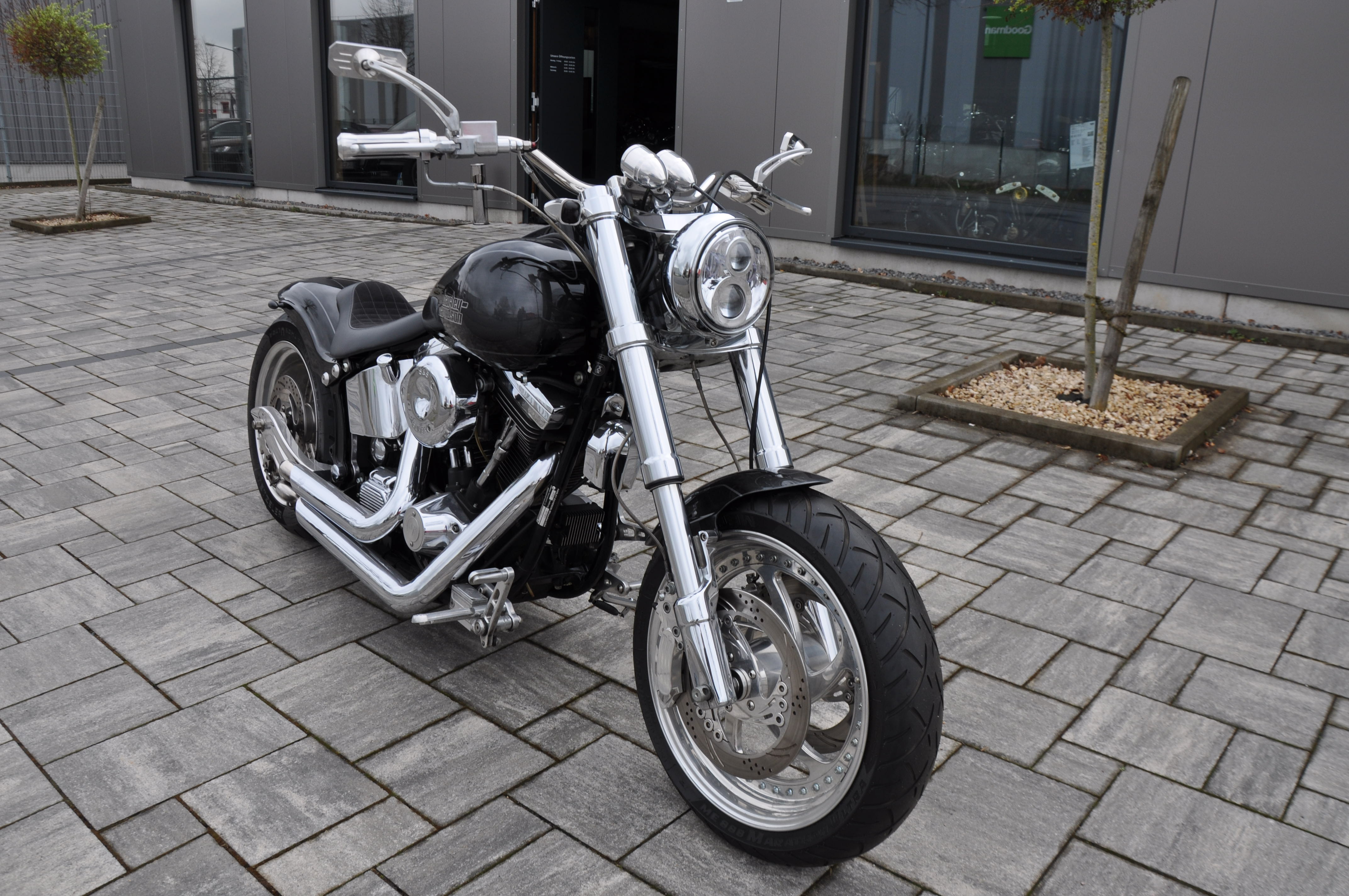 ´95 HD FXST Softail evo 240er Umbau mit edlen Teilen  Finanzierung ab 300,- eur möglich 