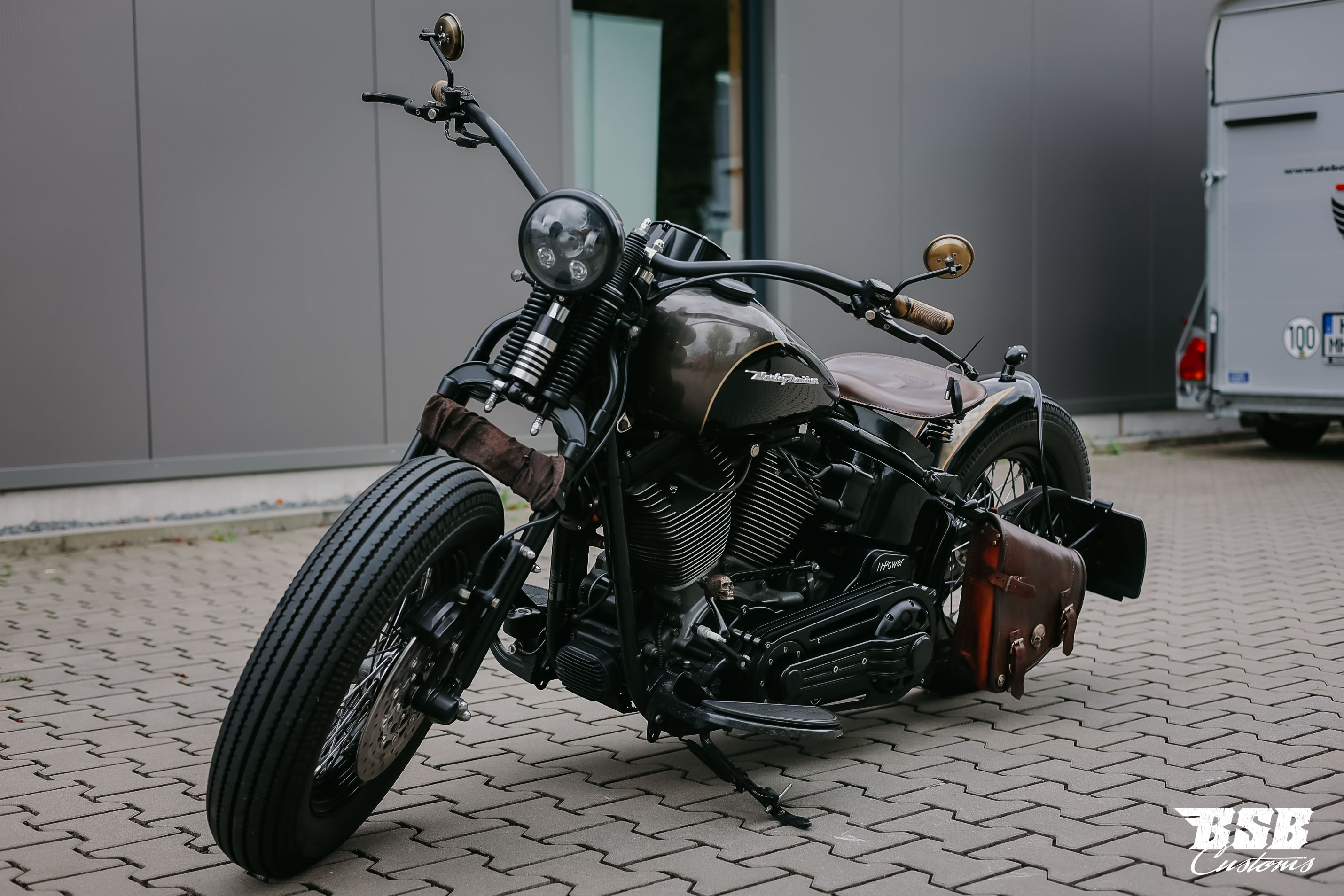 2008 Harley davidson FXSTSSE2 CVO Springer Bobber mit vielen Extras wie Kess Tech Anlage .. Finanzierung möglich 