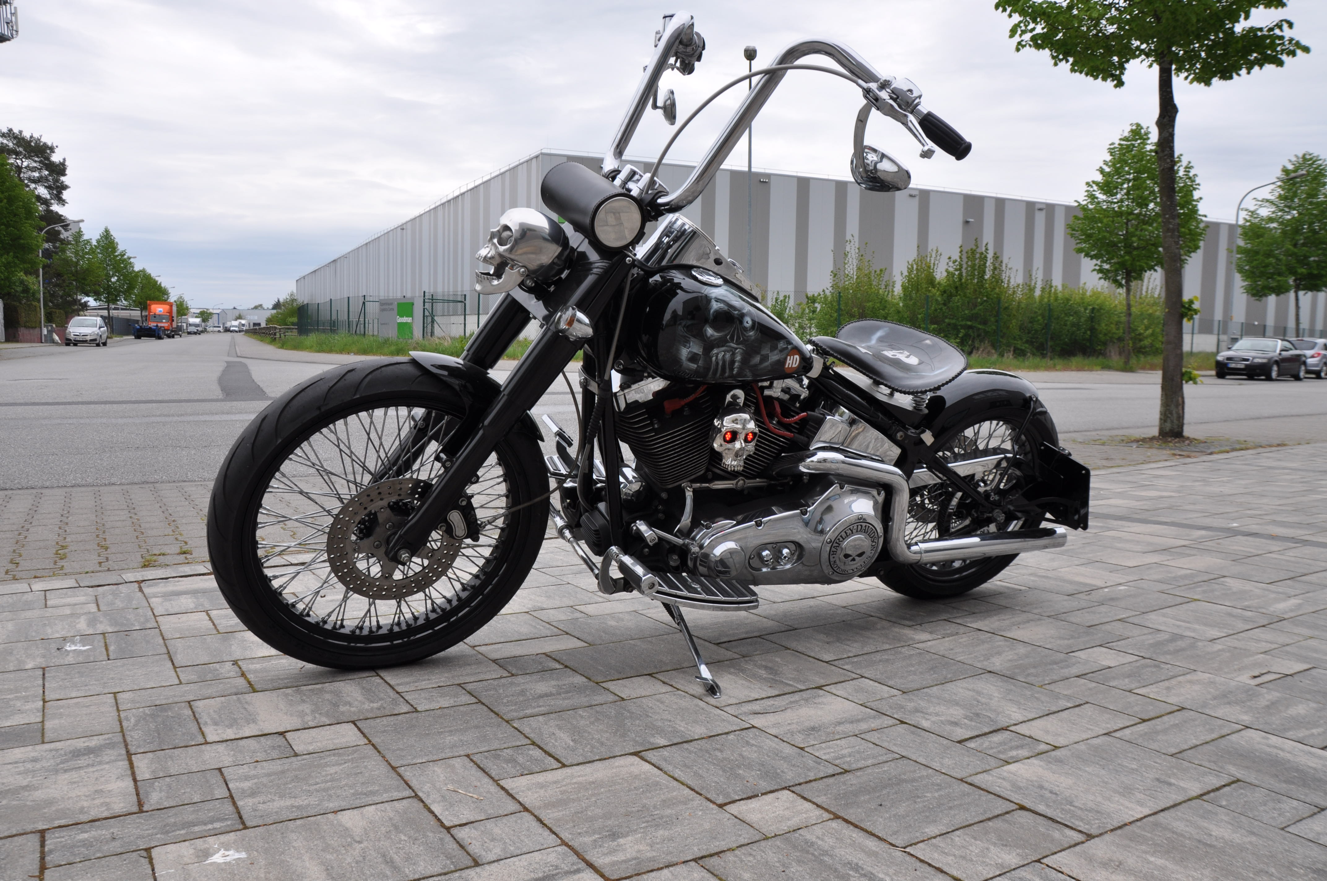 2006 Harley Davidson FLSTF FAT BOY 1449 ccm 5 Gang /// TOP BOBBER UMBAU ///  Finanzierung möglich 