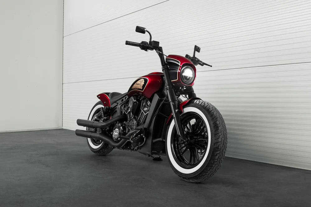 Apache“-Serie Kühlerabdeckung für Indian Scout (ab 2015) Spoiler 