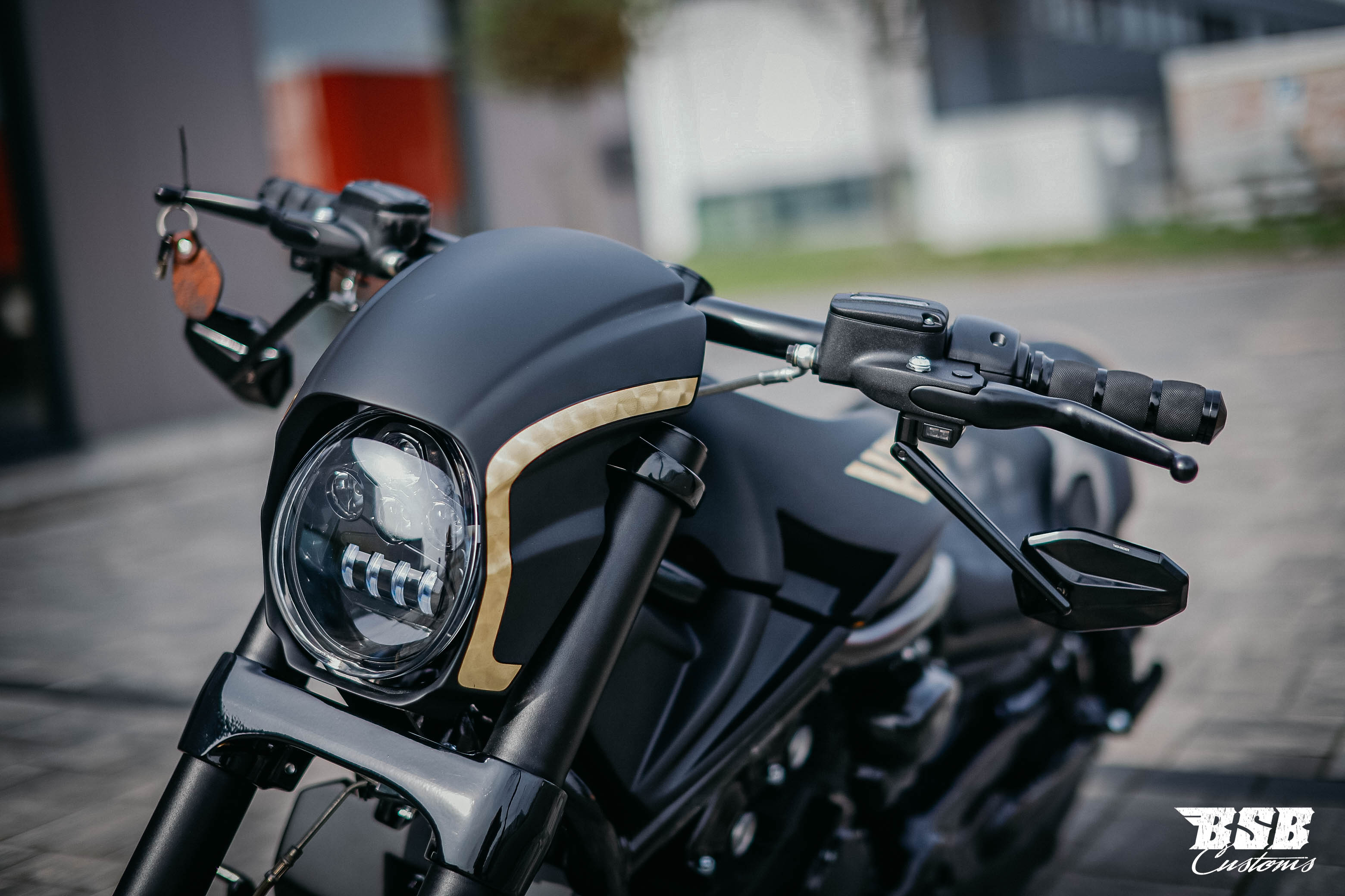 Black LED Scheinwerfer-Kit für V-Rod 'Night Ride' – ECE-Zugelassen Night Rod , Muscle , Night Rod 