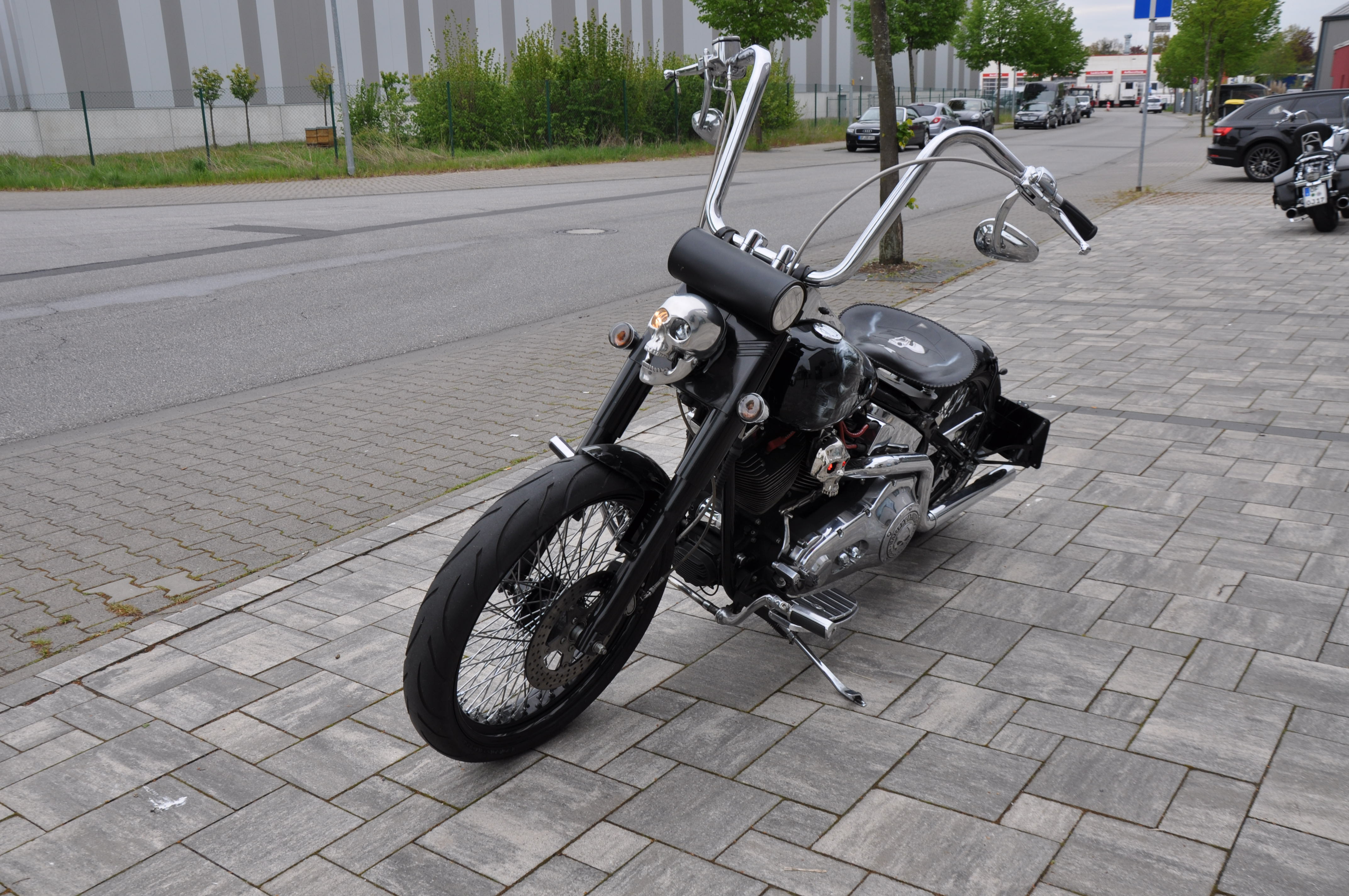 2006 Harley Davidson FLSTF FAT BOY 1449 ccm 5 Gang /// TOP BOBBER UMBAU ///  Finanzierung möglich 