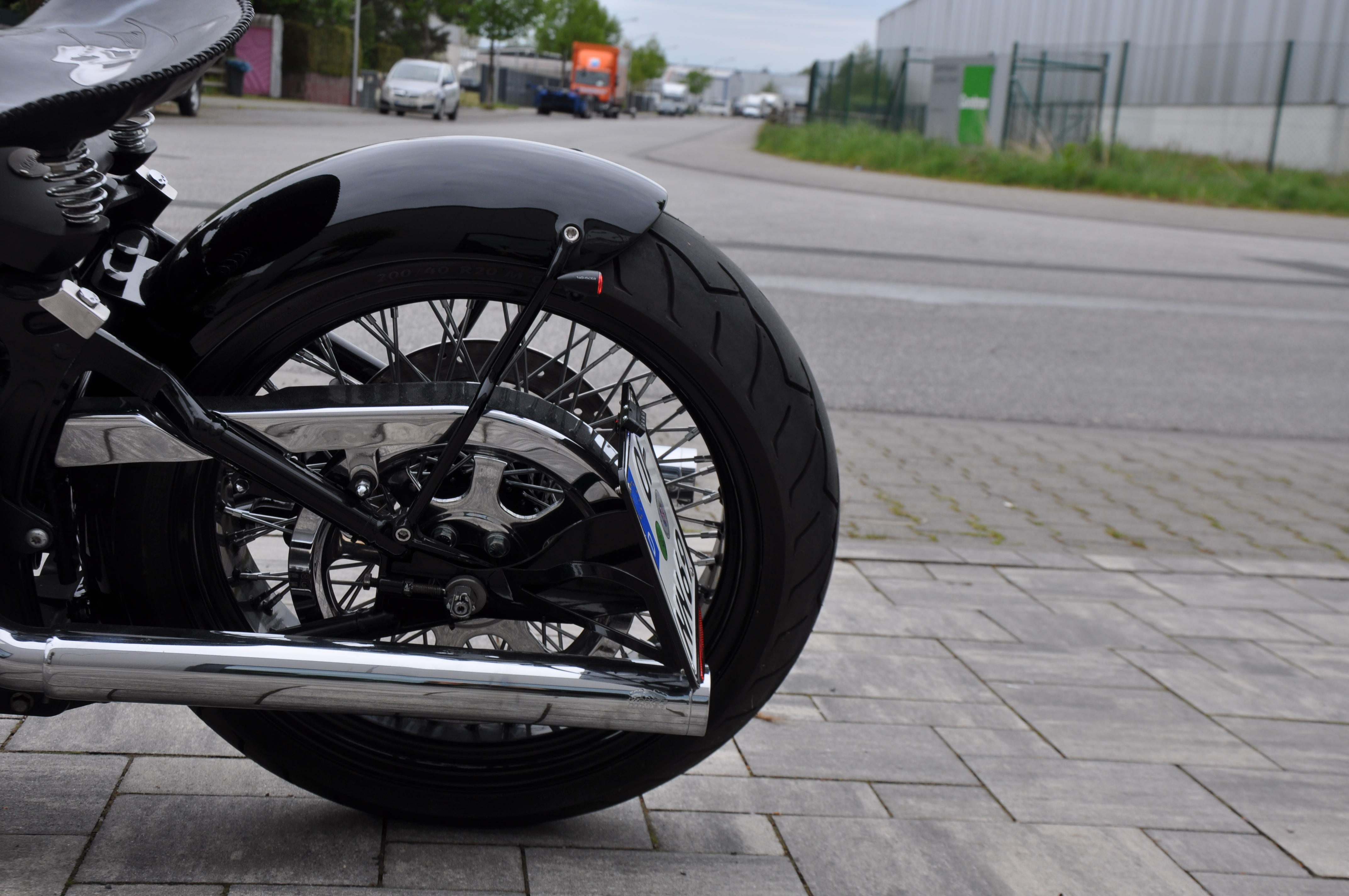 2006 Harley Davidson FLSTF FAT BOY 1449 ccm 5 Gang /// TOP BOBBER UMBAU ///  Finanzierung möglich 