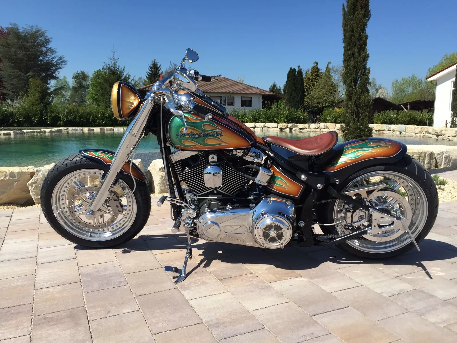 Derby Cover 5-Star von BSB CUSTOMS – Hochwertiger Kupplungsdeckel für Harley-Davidson-Modelle