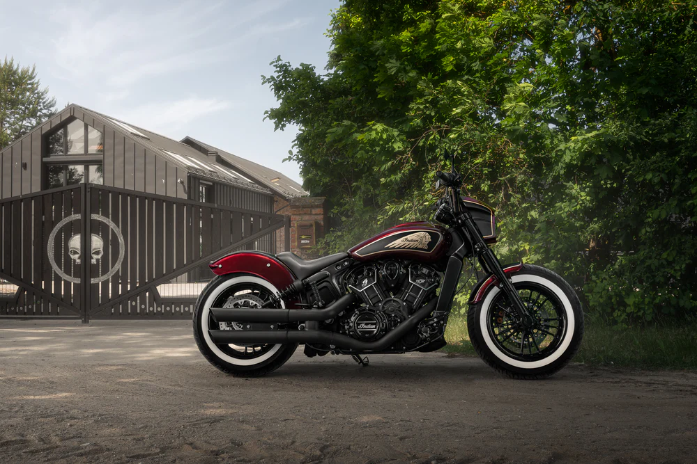  Indian Scout 2015+ Maßgefertigter Solositz