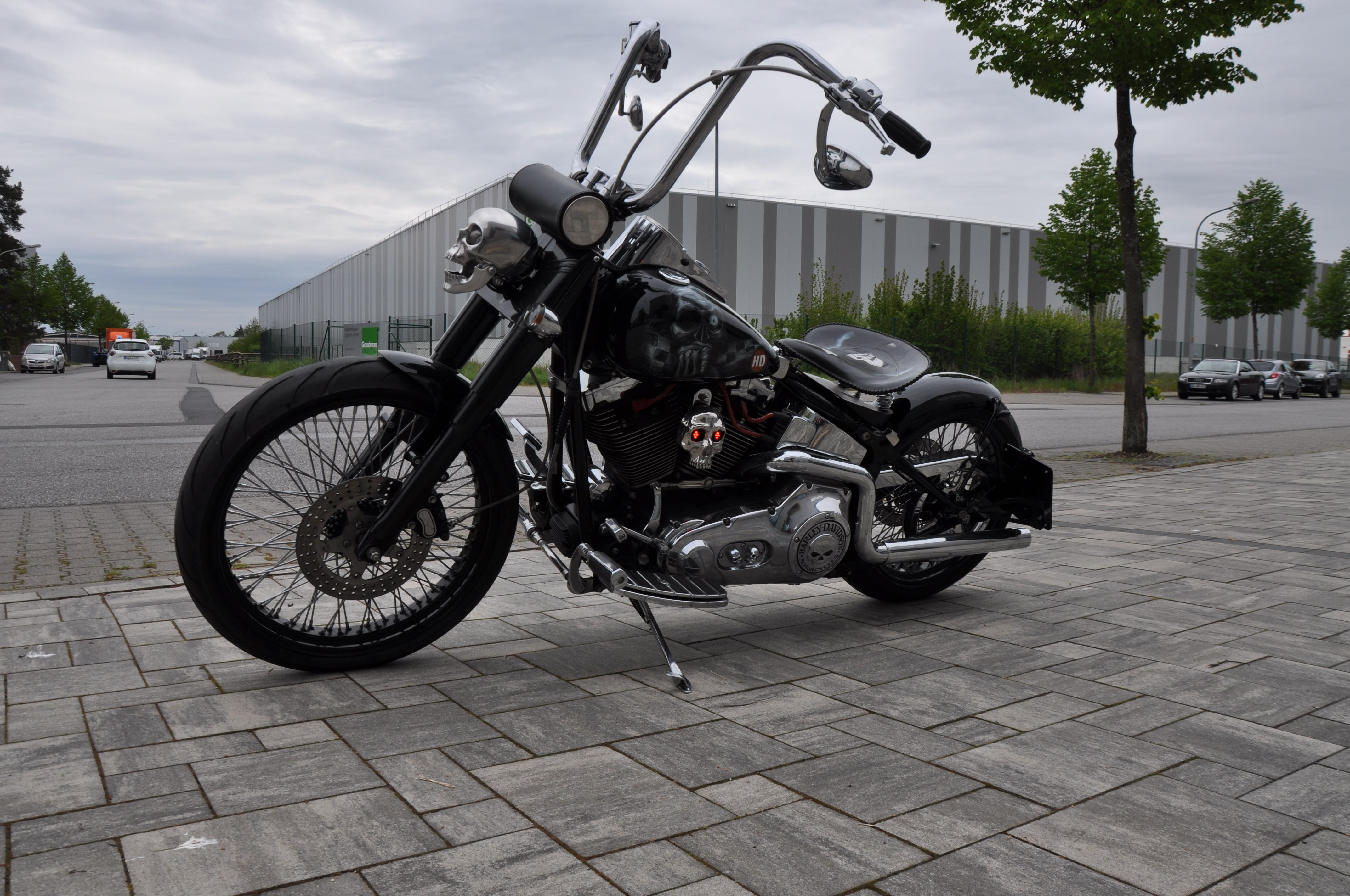 2006 Harley Davidson FLSTF FAT BOY 1449 ccm 5 Gang /// TOP BOBBER UMBAU ///  Finanzierung möglich 